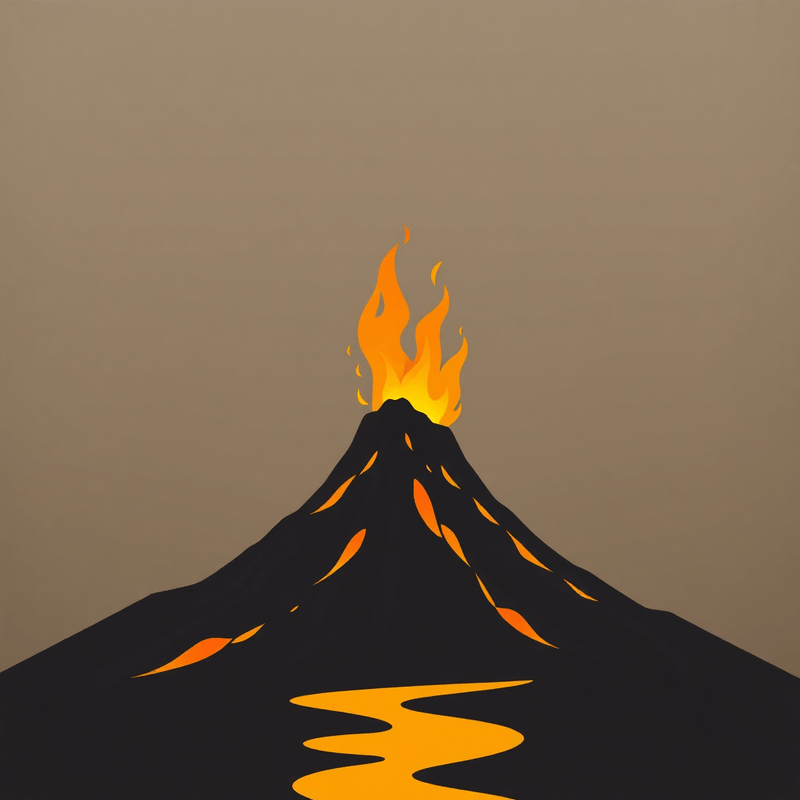 Stress Management Test: What's Your Coping Style? result - 🌋 On the edge of burnout: the active-volcano stresser: Master of bottling it up